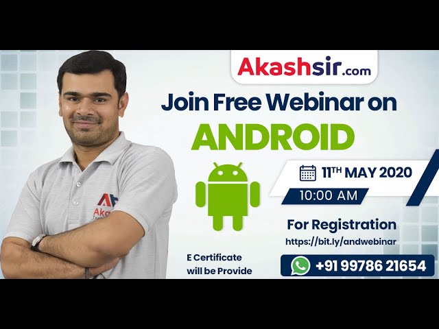 Android App Development - Akashsir.com