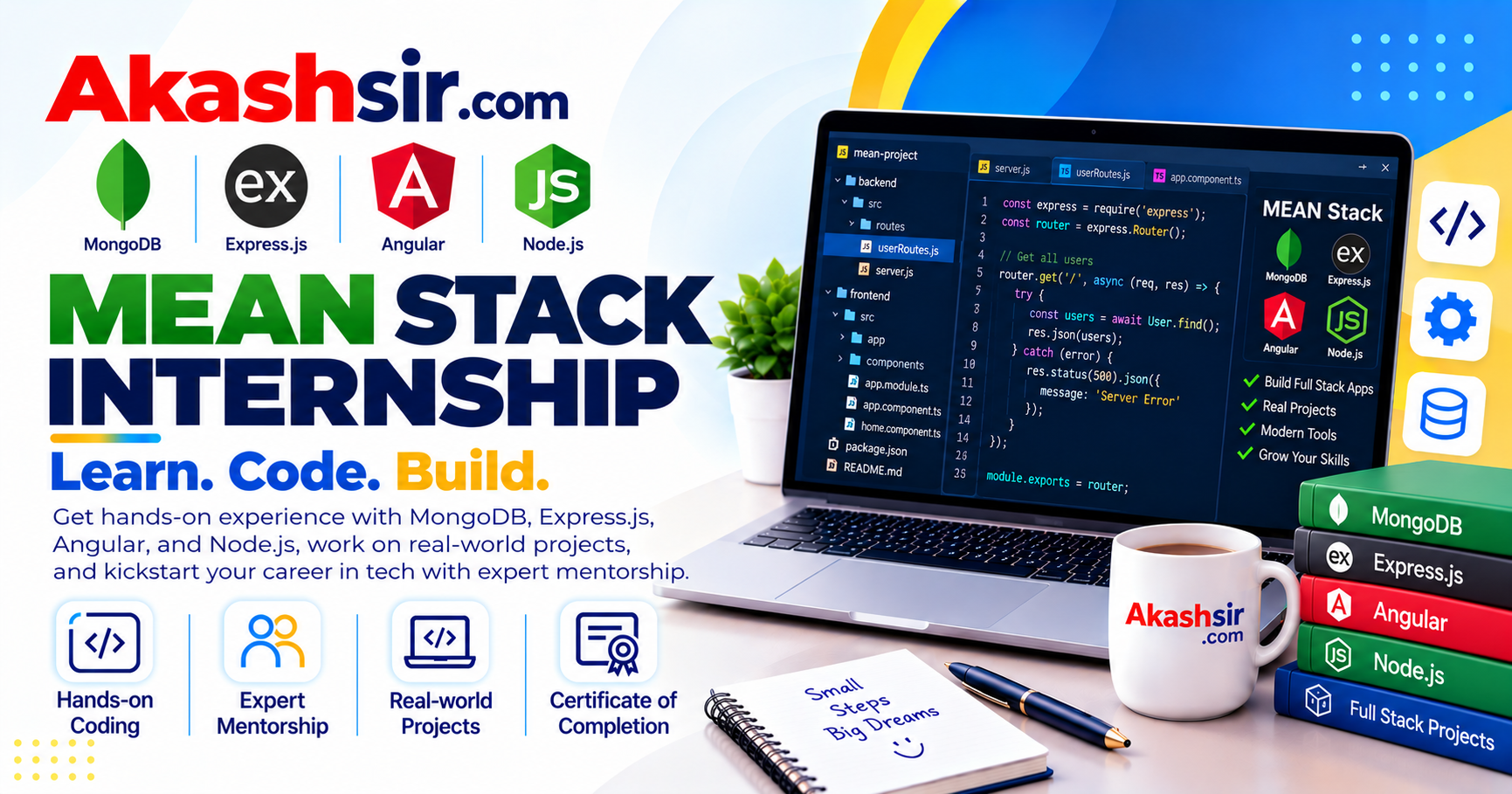MEAN Stack Internship